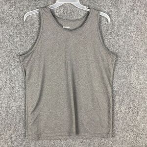 Suna Tank Top Men's XL Pullover Athletic Gray 100% Polyester Adults